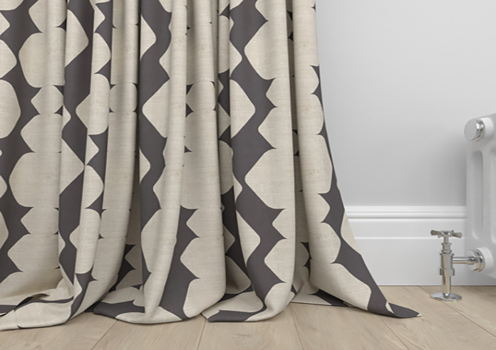 Construct, Black Ink - Made to Measure Curtains - Image 6